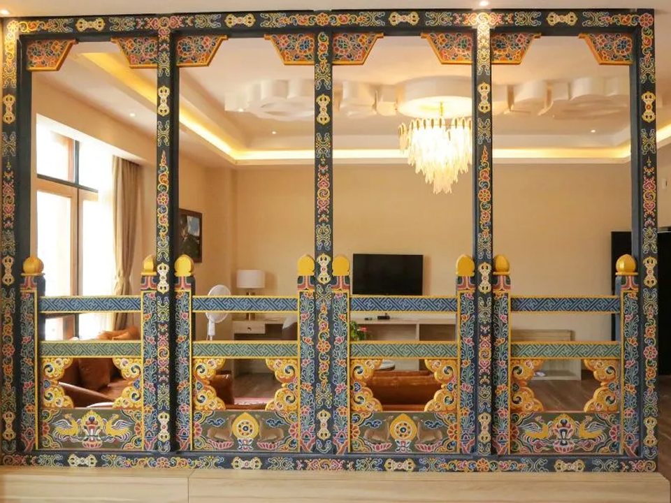 Suite interior at Kaachi Grand in Paro