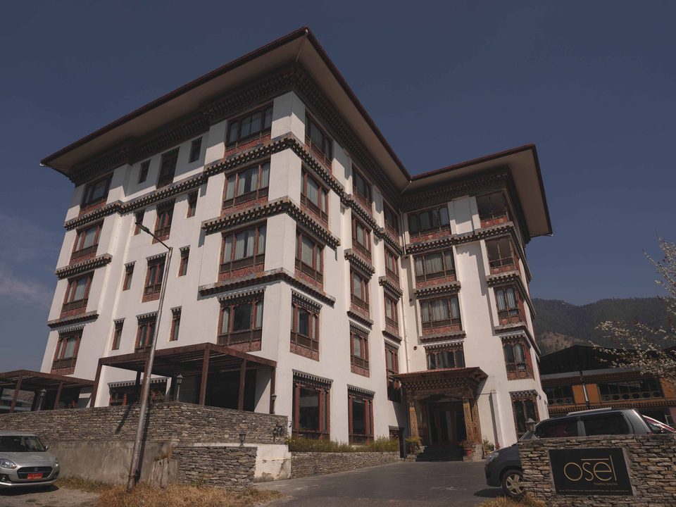 Exterior of Hotel Osel in Thimphu