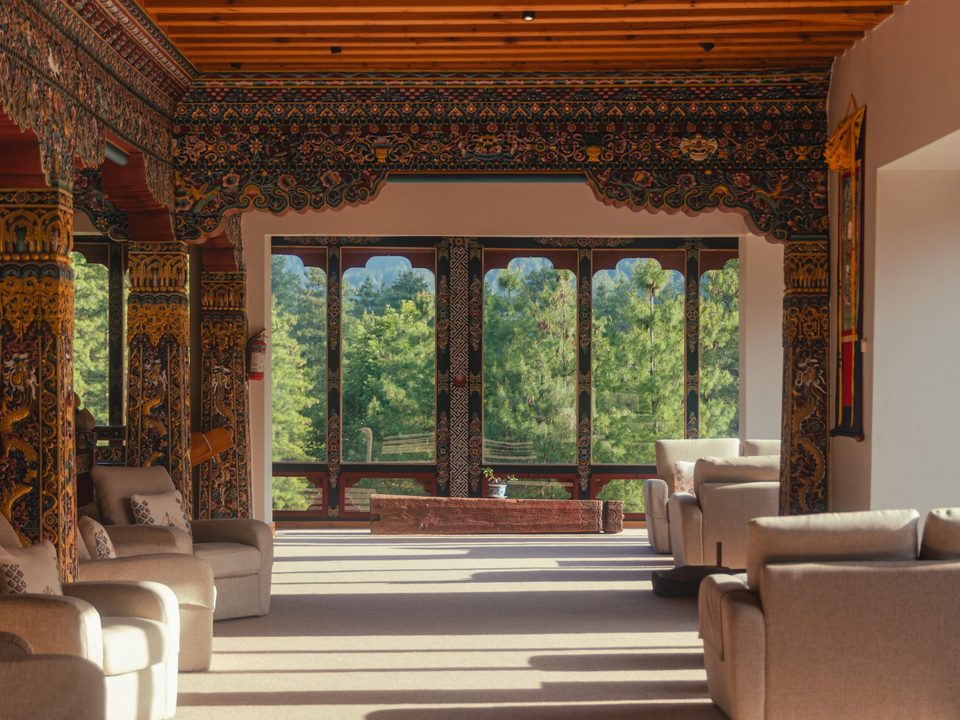 Heritage lounge at Zhiwaling Heritage in Paro