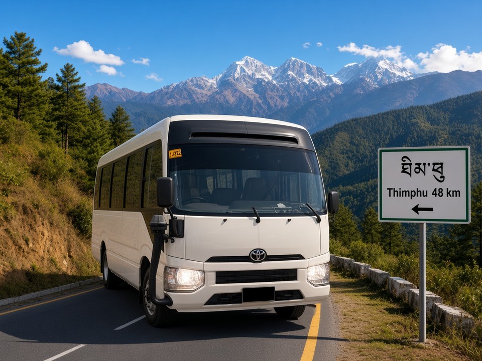 Toyota Coaster 22-seater bus